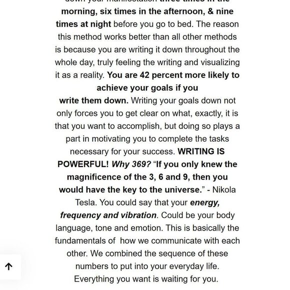 NEW Project 369 Manifestation Journal - Picture 8 of 8